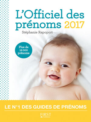 cover image of L'Officiel des prénoms 2017